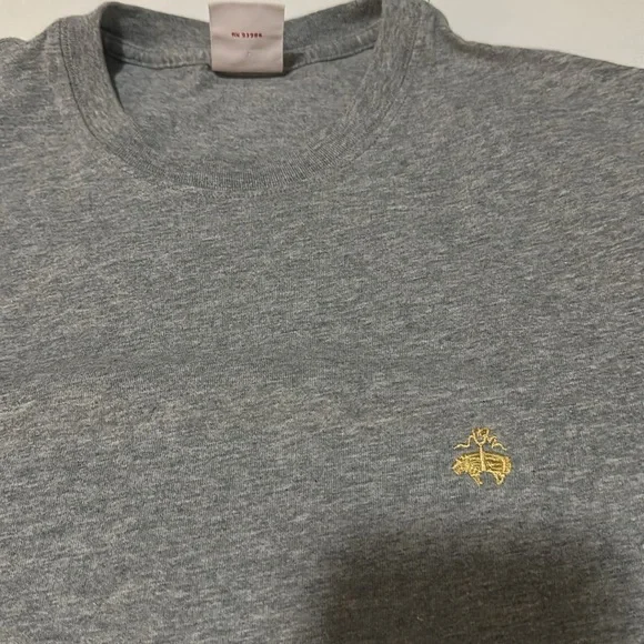 NWOT Brooks Brothers Men's Short Sleeve Cotton Crew Neck Logo T-Shirt Size M - Picture 5 of 8